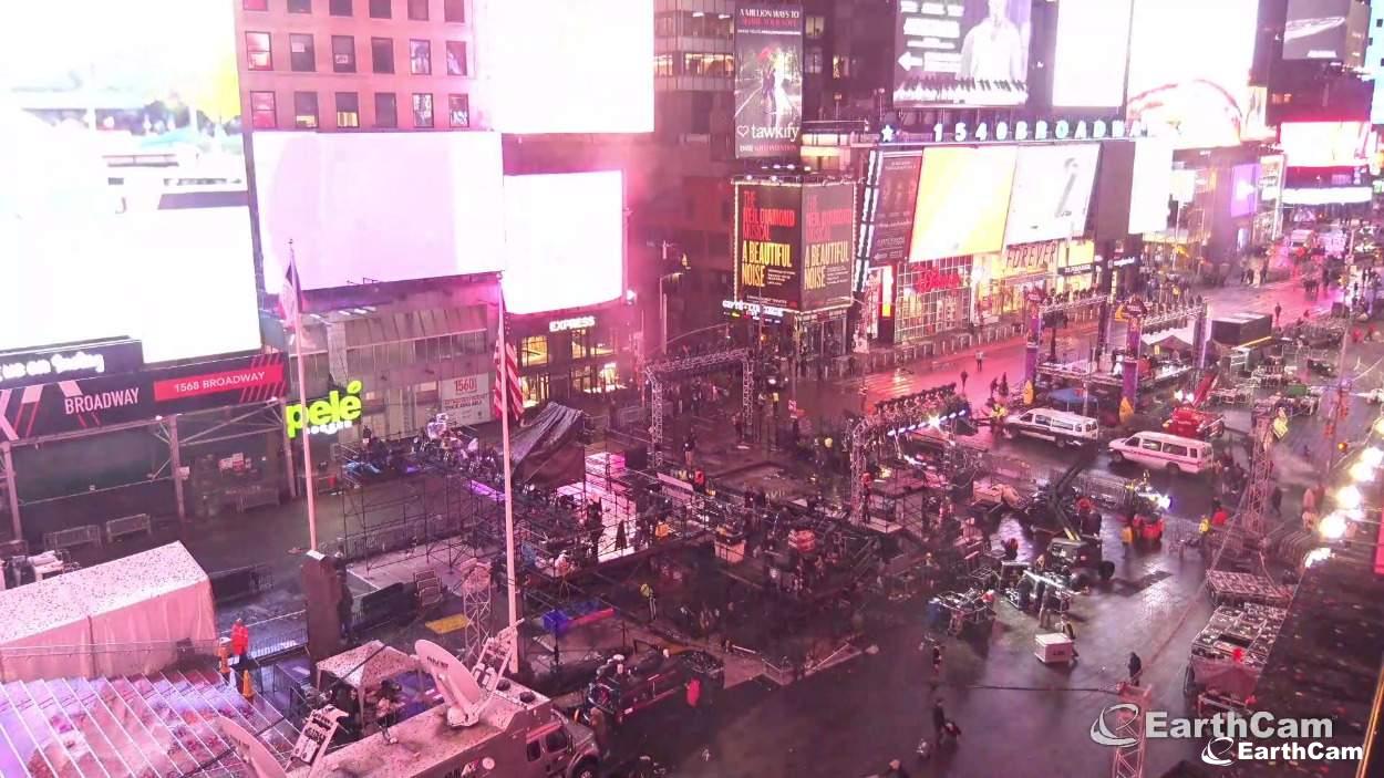 Times on sale square earthcam