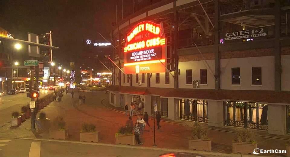 Wrigley Field Sunset - Chicago, Illinois, MulesAFpilot