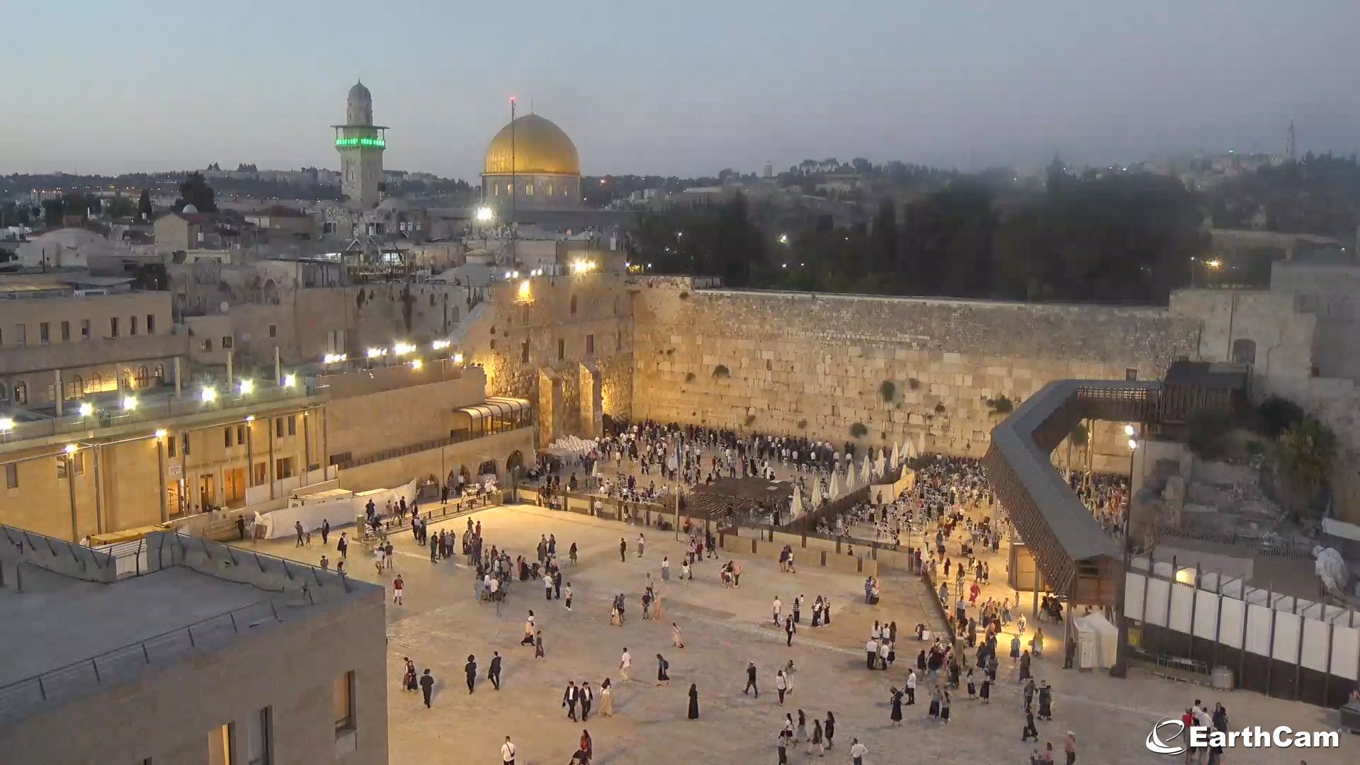 Western Wall Cam Jerusalem, Israel