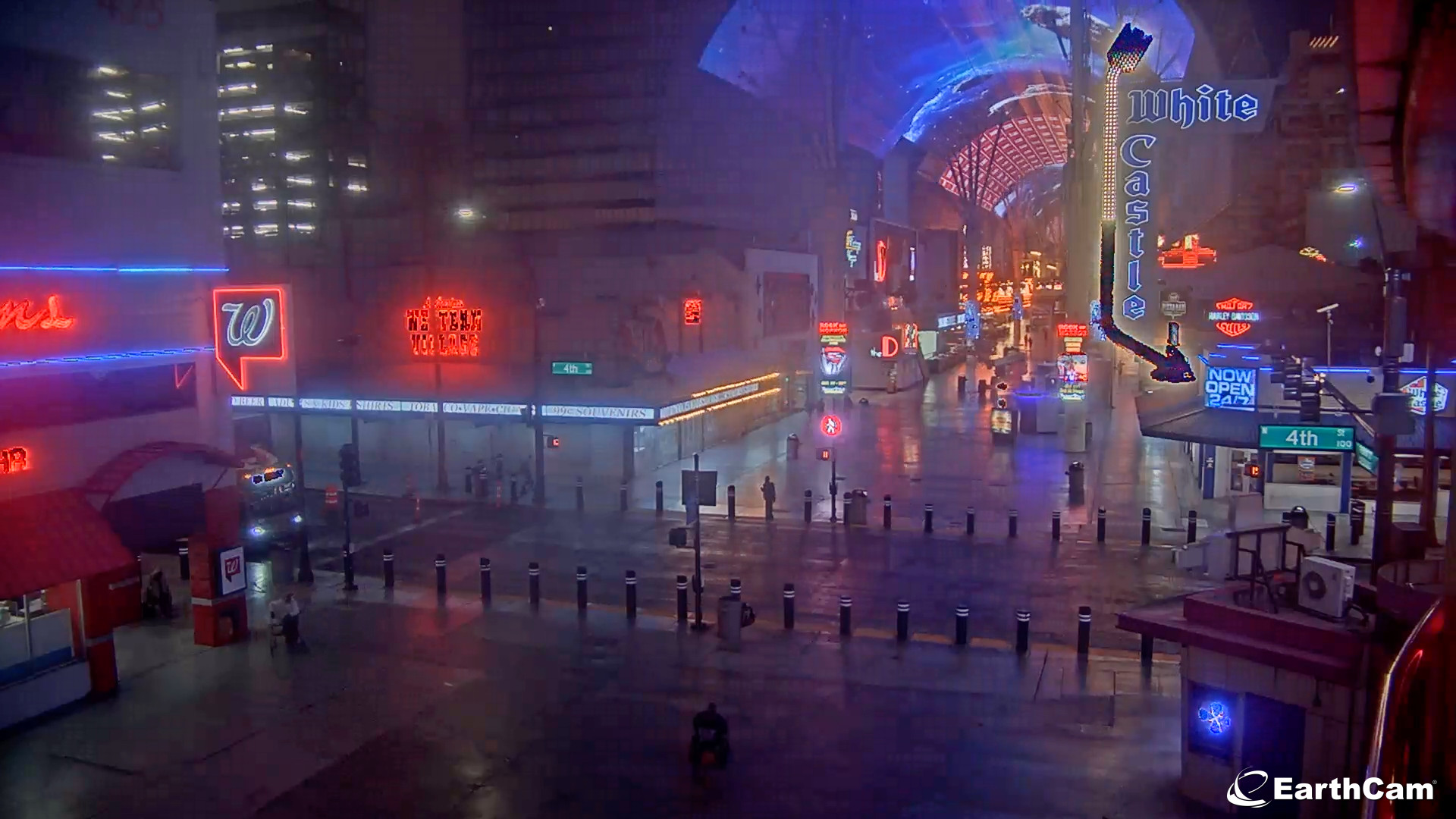 4K HDR) Fremont Street Las Vegas New Year's Eve 2023 - Las Vegas