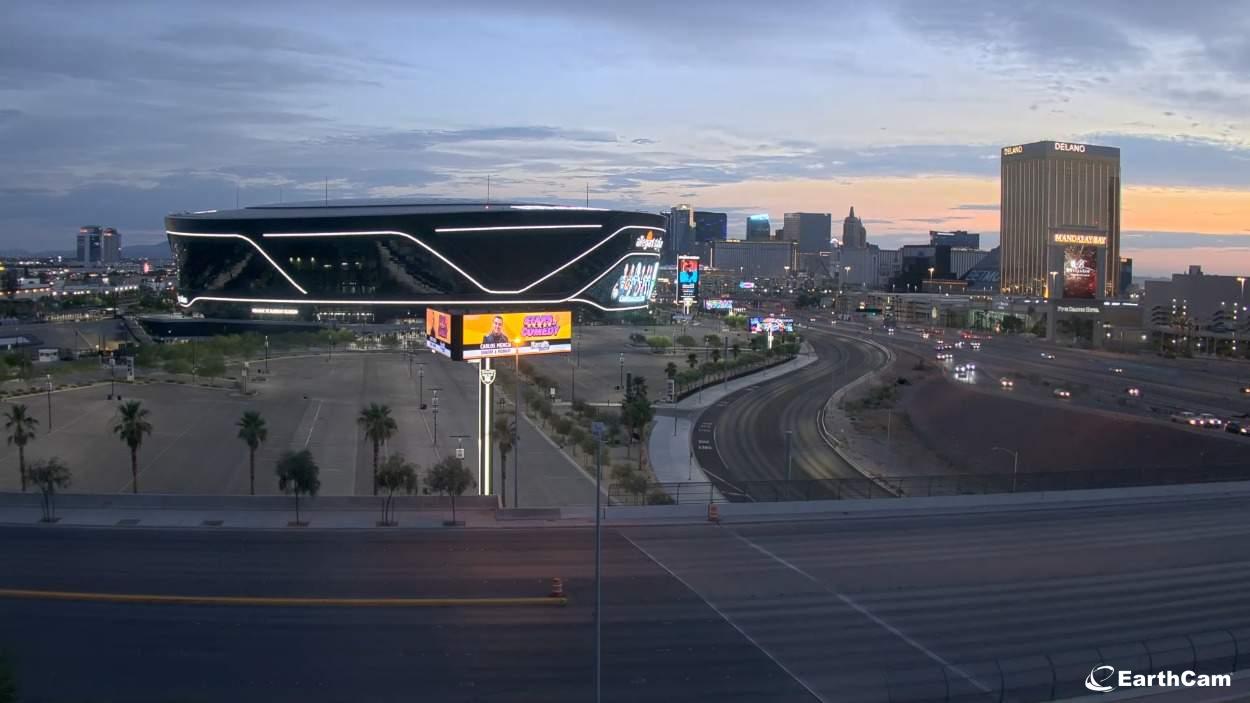 EarthCam: Allegiant Stadium Cam