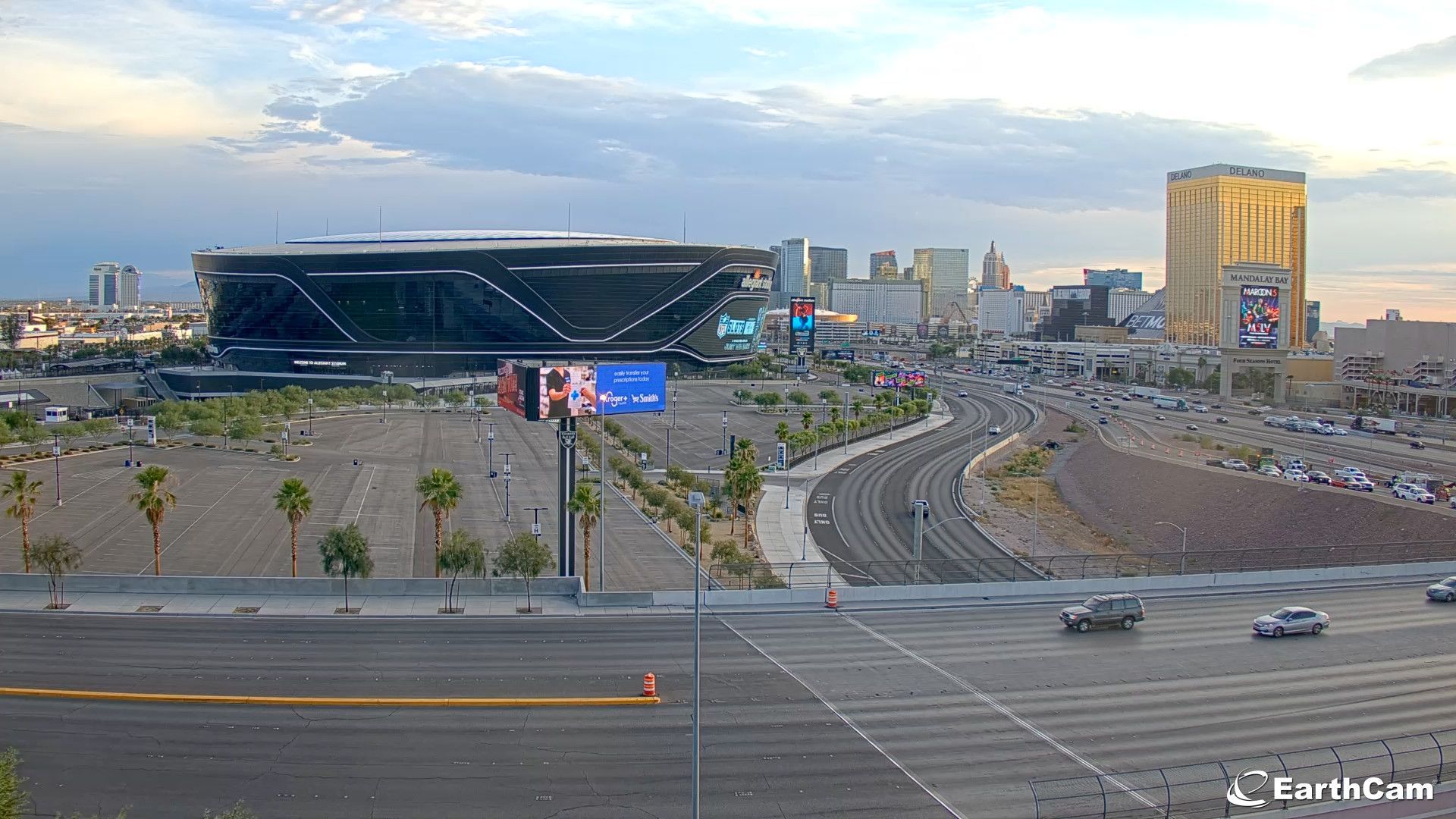 EarthCam: Allegiant Stadium Cam