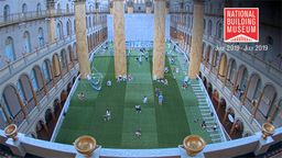 National Building Museum: Lawn Construction Time-Lapse