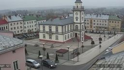 Brzozow - Market place