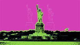 Statue of Liberty Pop Art Cam