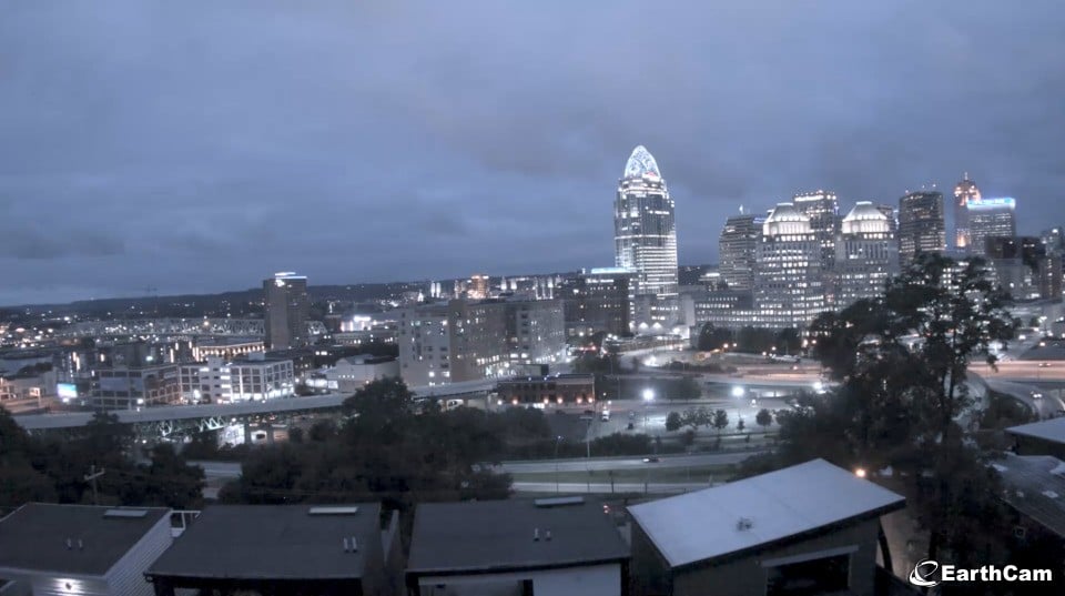 Earthcam Cincinnati Skyline Cam