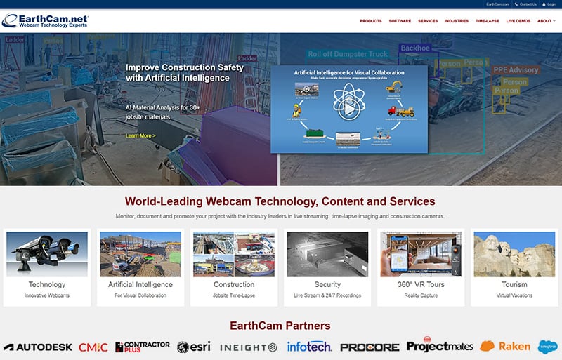 EarthCam.net - Construction Camera Technology and Services