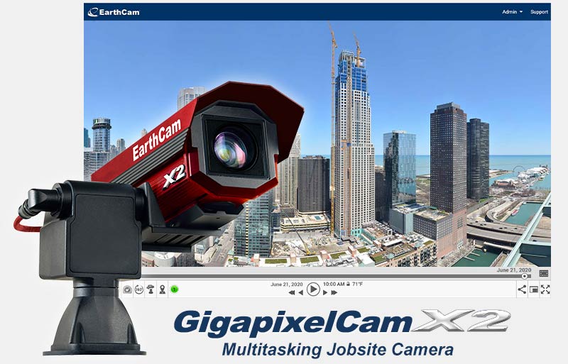 EarthCam: Broadcast Quality Live Streaming Construction Cameras